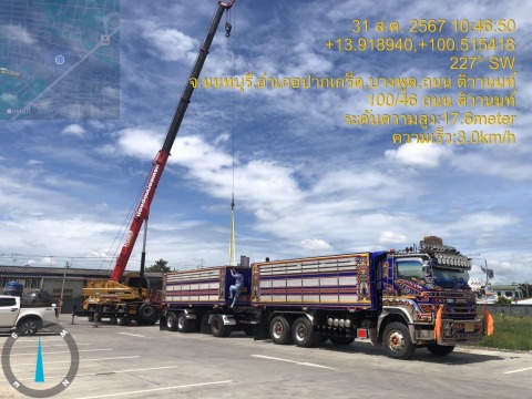 เครนให้เช่าราคา กระทุ่มแบน